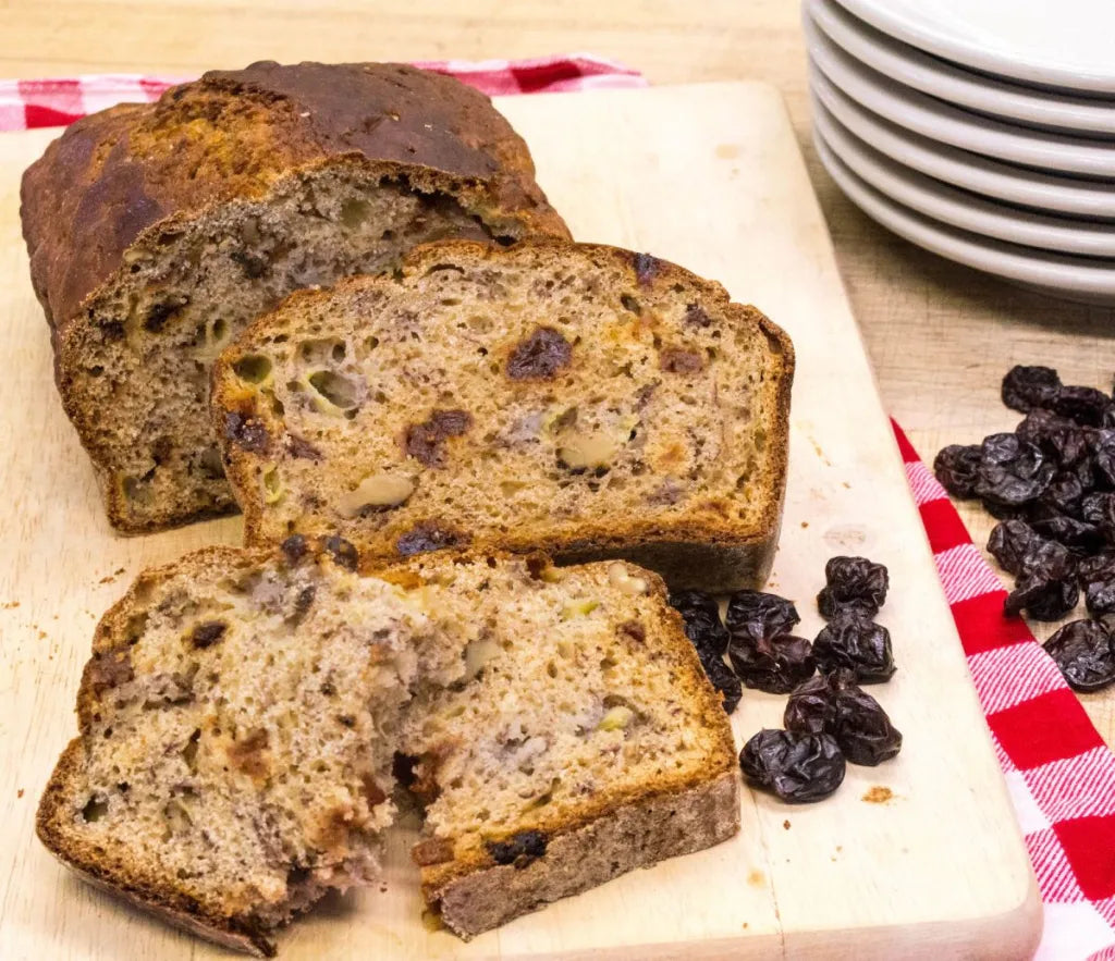 Banana Bread with Cherry Republic Dried Cherries