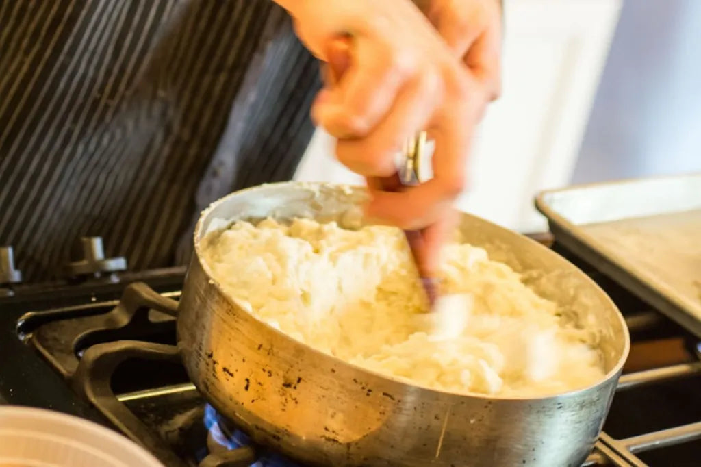 Cherry Horseradish Mashed Potatoes