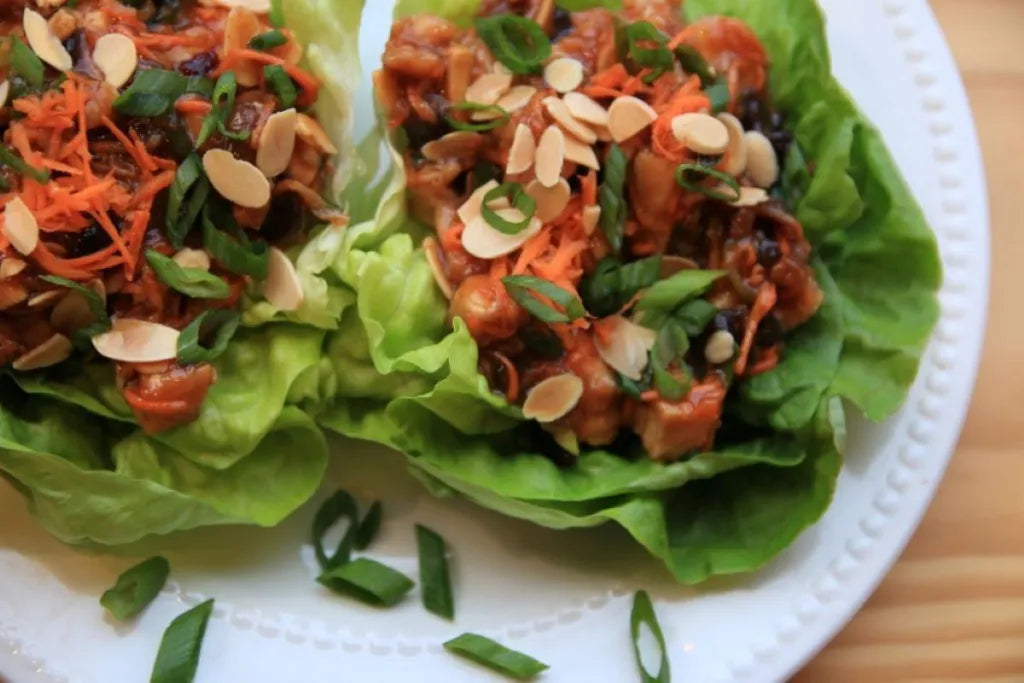 Cherryaki Chicken Lettuce Wraps