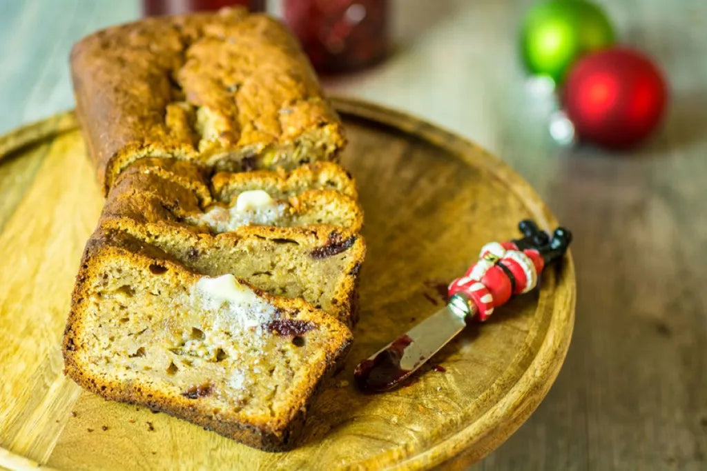 Chocolate Cherry Banana Bread