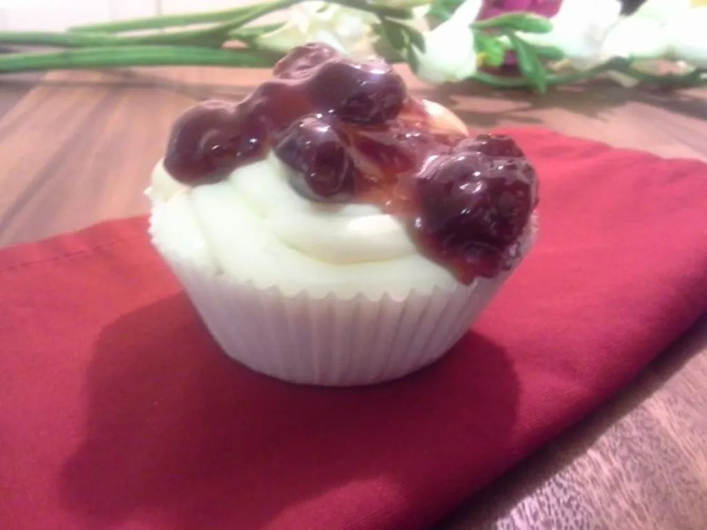 Cherry Lemonade Cupcakes w/ Lemon Chiffon Frosting Recipe