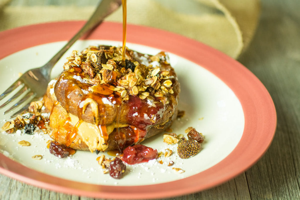 The Ultimate Cherry Stuffed French Toast