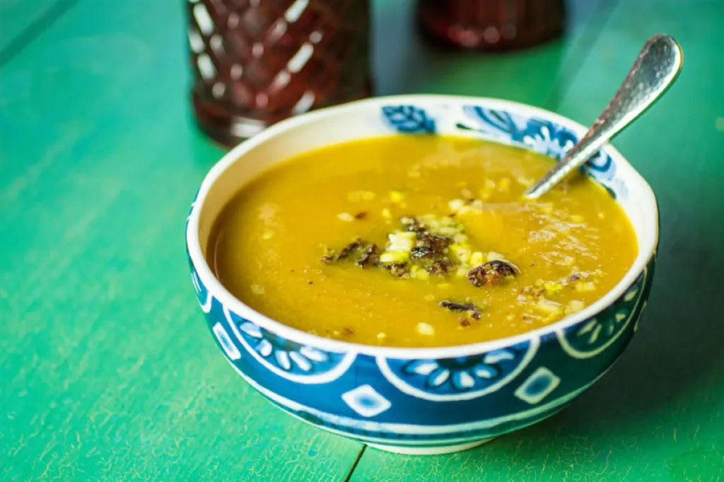 Roasted Squash and Apple Soup